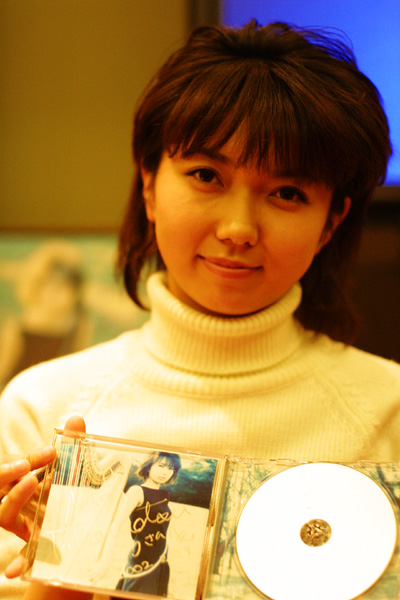 竹松さんとサインしてもらったCD・目的達成！