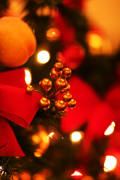 クリスマスの飾り