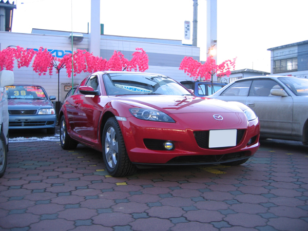 RX-8納車時の写真