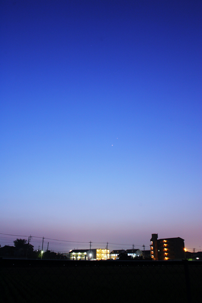 金星と木星